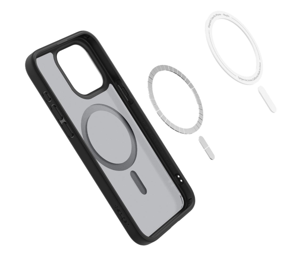 SPIGEN Ultra Hybrid Mag Magsafe do iPhone 15 Pro Max frost black ACS06581 - 1178931 - zdjęcie 6